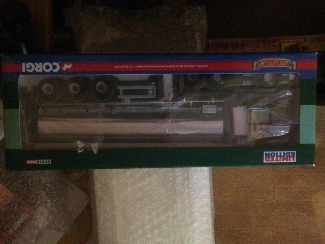 Preview of the first image of Rare CORGI CC13707 SCANIA GENERAL TANKER S J BARGH LTD.