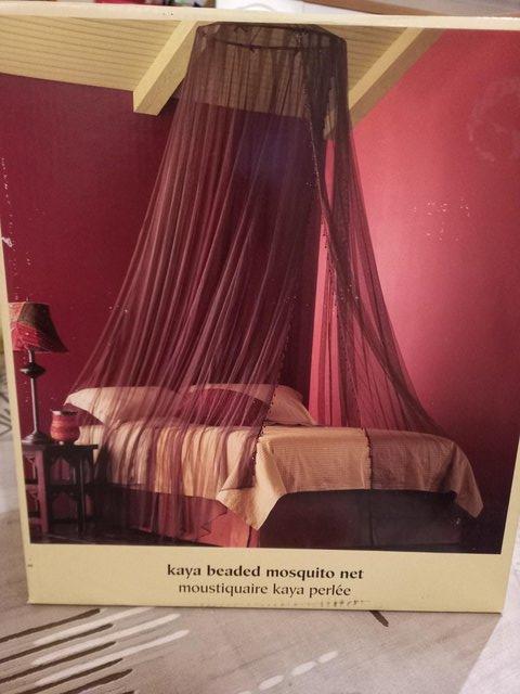 Preview of the first image of KAYA BEADED MOSQUITO NET FOR INDOOR OR OUTDOOR USE.