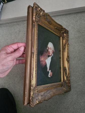Image 1 of Lovely picture in an old gold wooden frame