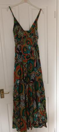 Image 3 of Maxi Dress size 12 colour multi