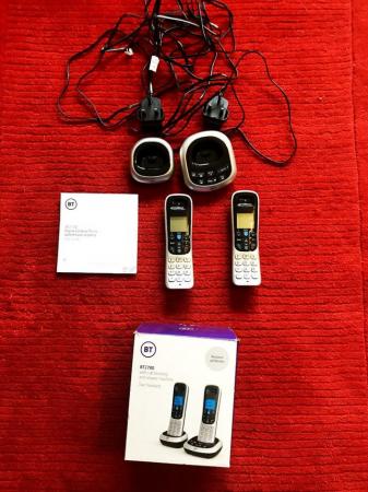 Image 2 of BT 2700 cordless home phones - pair as new X 2