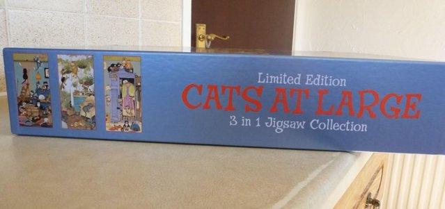 Image 5 of Cats at Large - 3 x 1000 piece Limited Edition Jigsaws