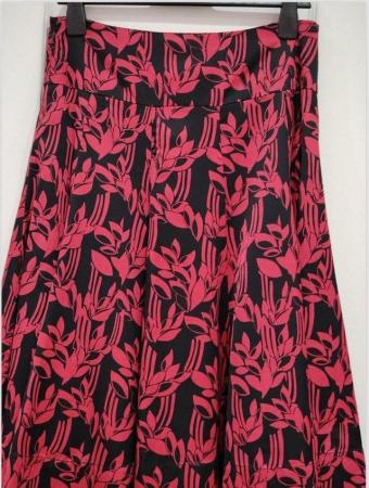 Image 15 of New Women's Monsoon Collection Ramona Red Skirt UK 10 12