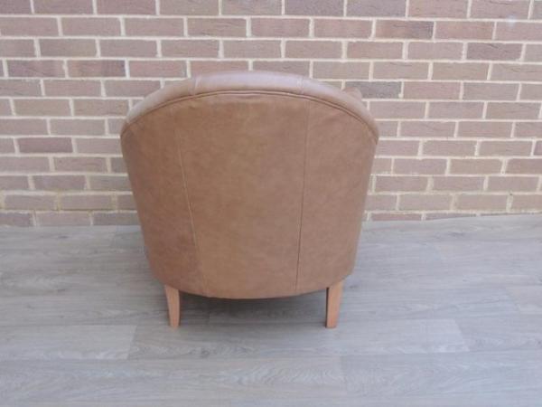 Image 6 of M&S Compact Chesterfield Tub Armchair (UK Delivery)