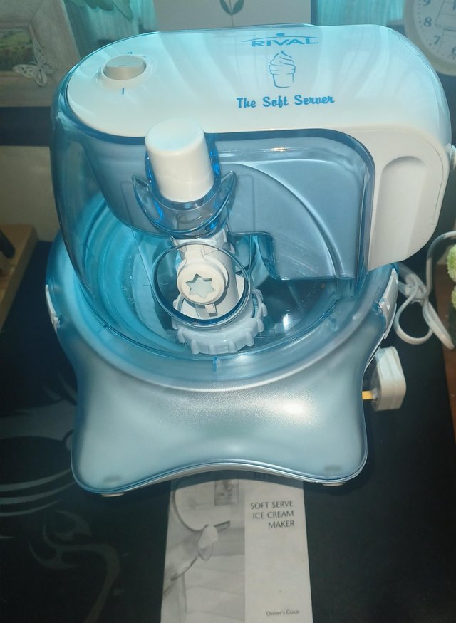 Preview of the first image of Rival soft serve ice-cream maker.
