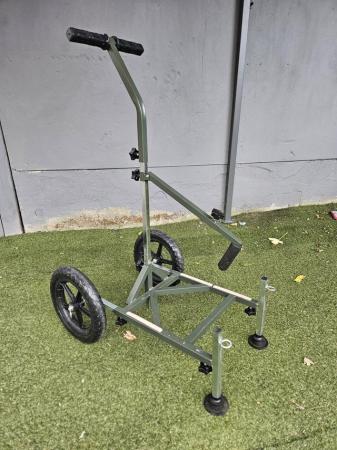 Image 2 of Fishing tackle trolley for seat box or tackle