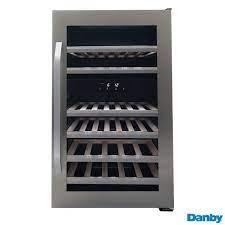 Preview of the first image of DANBY 38 BOTTLE S/S DUAL ZONE WINE COOLER-114L-SUPERB.