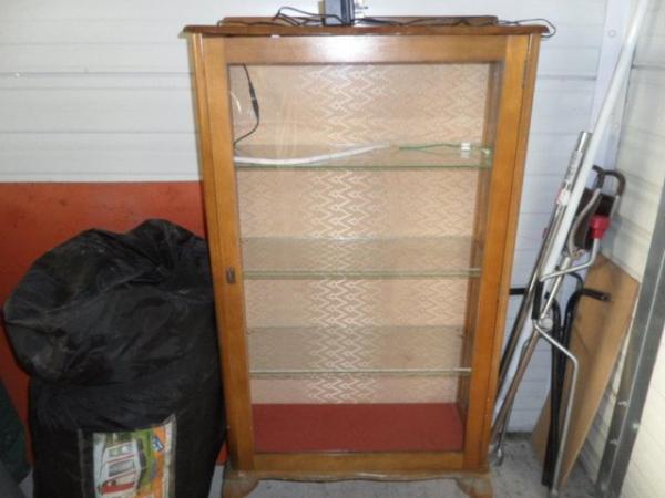 Image 2 of GLASS FRONTED DISPLAY CABINET