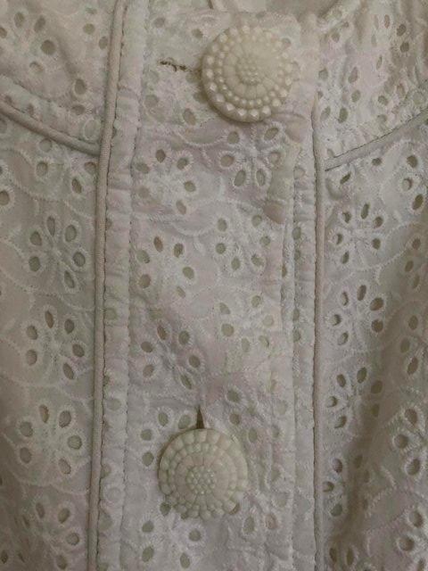 Preview of the first image of Papaya short boxy jacket. One hundred per cent cotton..