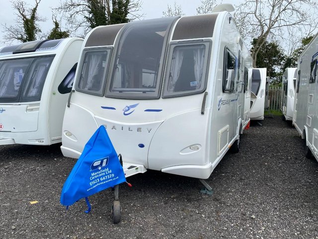 Preview of the first image of Bailey Pegasus IV Verona, 2016, 4 Berth Caravan *Fixed Bed*.
