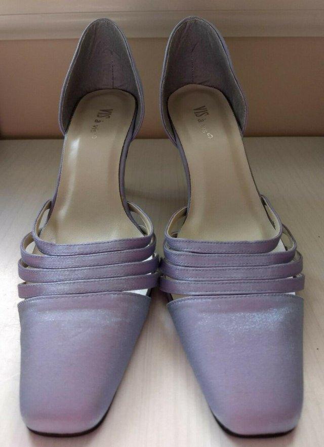 Preview of the first image of New Vis a Vis UK 5 Light Purple Occasion Shoes Heels.