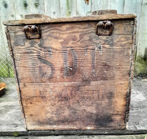 Image 1 of Vintage Yonder Hill Sawmills wooden crate
