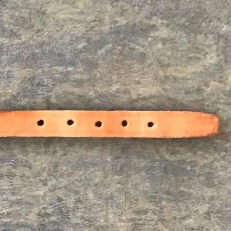 Image 4 of Leather studded dog collar. Approx 27-33cms x 1cm. Can post.