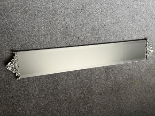 Image 3 of Silver Ornate Rectangle Wall Mirror