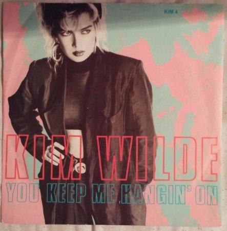 Image 2 of Kim Wilde - You Keep Me Hanging On 7" Record