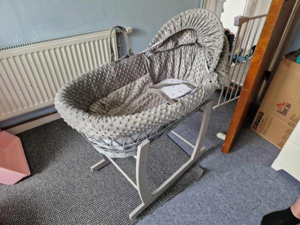 Image 2 of Moses basket for sale great condition as