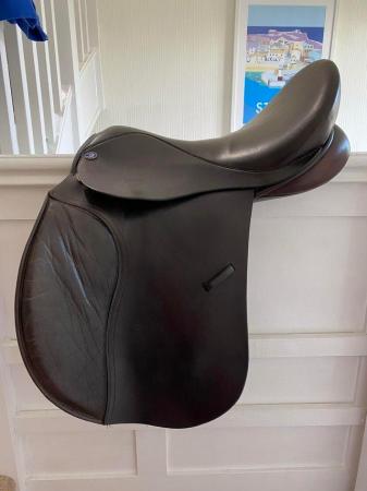 Image 1 of Lavinia Mitchell General Purpose 17” 4 width Brown Saddle