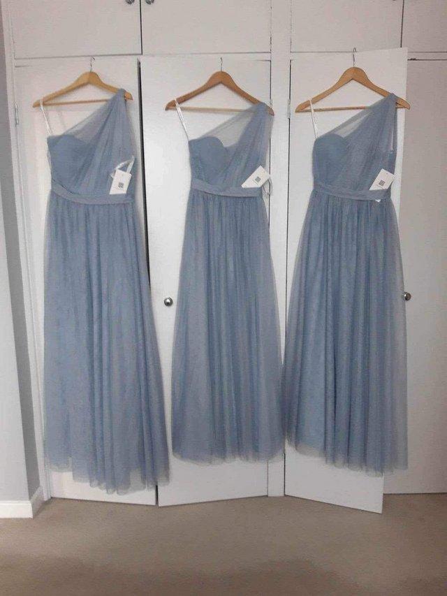 Preview of the first image of Bridesmaid dress. Not used, with labels..
