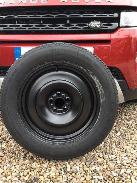 Preview of the first image of Range Rover Evoque Space Saving Wheel and Tyre.