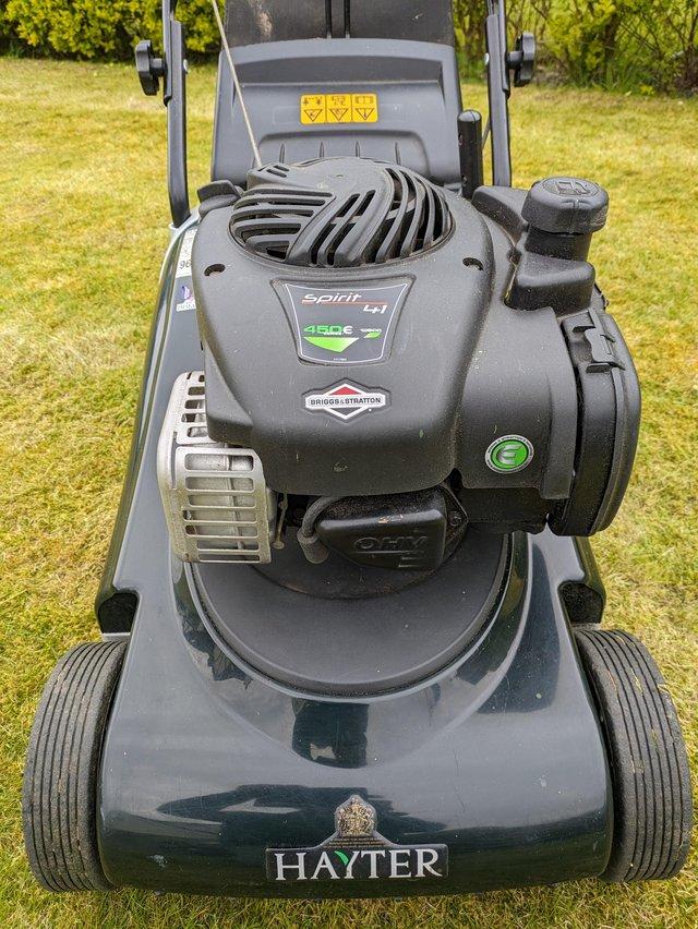 Preview of the first image of Hayter spirit 41 lawn mower.