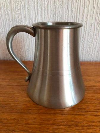 Image 3 of FATHER OF THE GROOM HAND CRAFTED PEWTER TANKARD-NEW