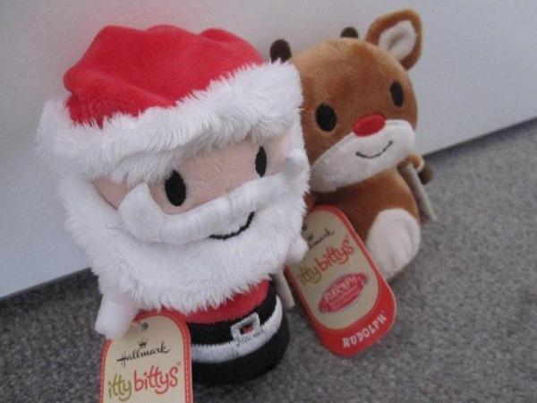Image 2 of 2 Hallmark itty's bittys Christmas toys