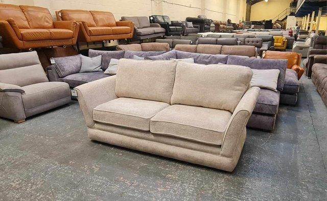 Image 9 of Oakfurniture Land Carrington  natural fabric 3 seater sofa