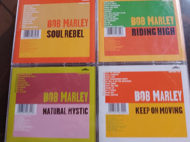 Preview of the first image of Bob marley CD quad ,(early recordings ).