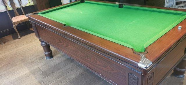 Image 2 of Pool Table £1 coin slot ideal for pub/clubhouse