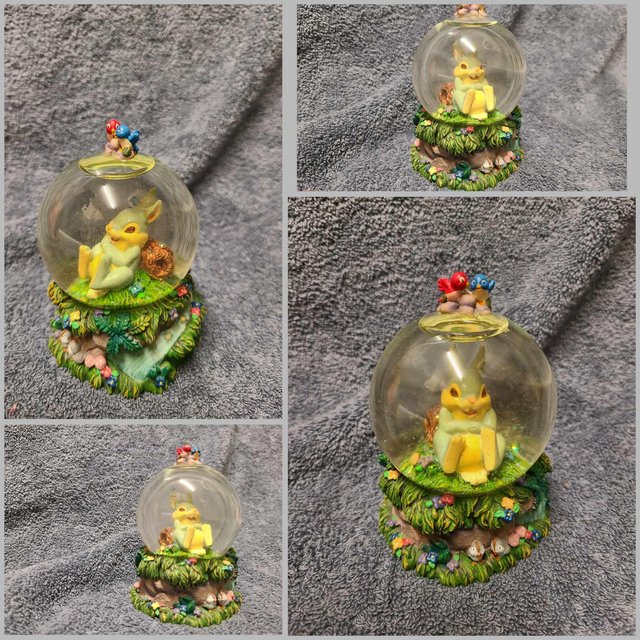 Preview of the first image of Disney thumper snow globe.