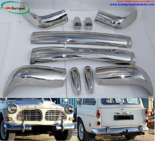Image 3 of Volvo Amazon Kombi bumper (1962-1969) by stainless steel