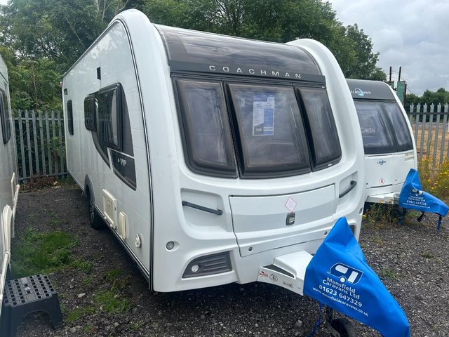 Preview of the first image of Coachman VIP 545, 2013 4 berth caravan *island bed*.