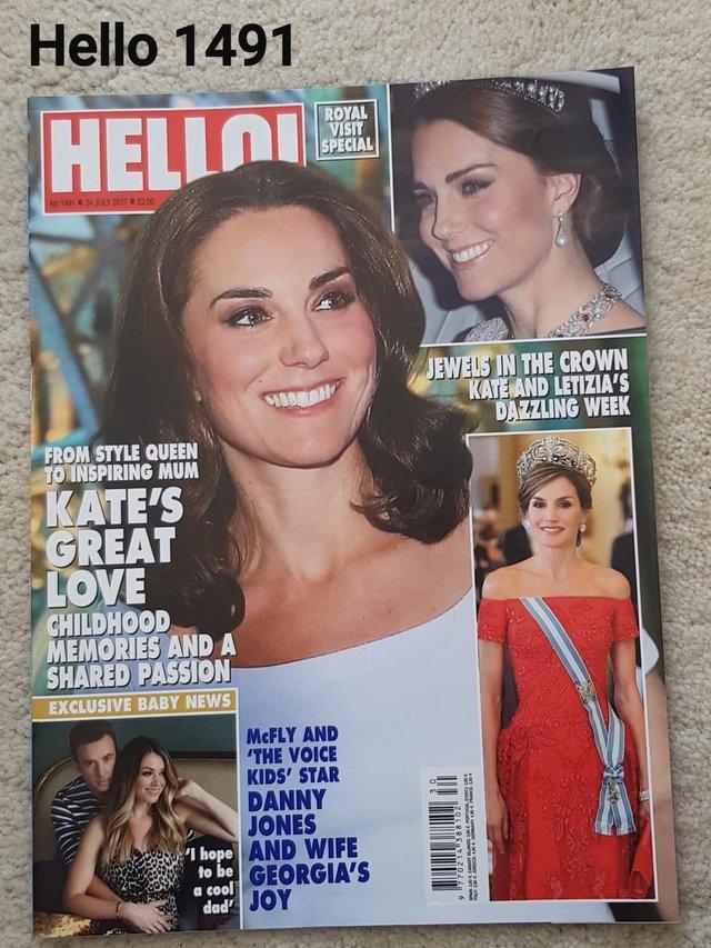 Preview of the first image of Hello Magazine 1491 - Royal: Spain's King/Queen Visit to UK.