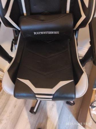 Image 7 of DX RACER GAMING CHAIR HARDLY USED