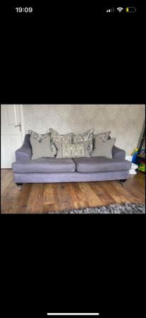 Image 2 of Sofology grey scatterback sofa