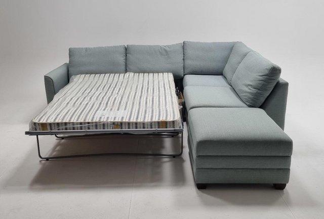 Image 6 of Sofa Workshop 'Jude' corner sofa bed suite with footstool