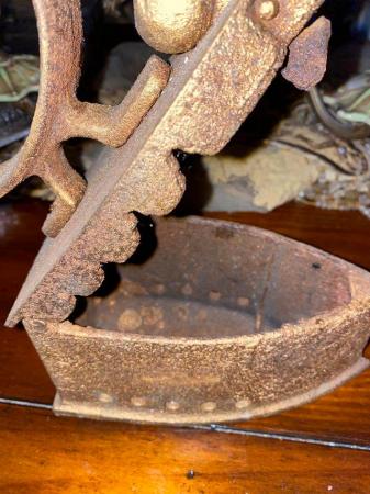 Image 3 of Antique Cast Iron, Coal Iron, Clothes Iron