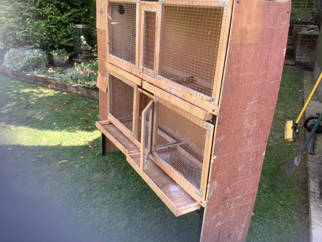 Preview of the first image of Double breeding cage for birds or pets..