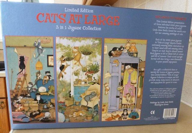 Image 7 of Cats at Large - 3 x 1000 piece Limited Edition Jigsaws