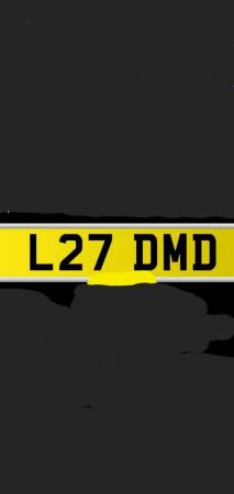 Image 1 of Private number plate L27 DMD for sale