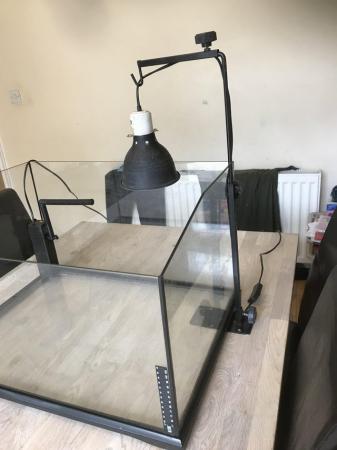 Image 1 of Exo Terra turtle terrarium with light and filter