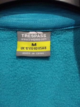 Image 5 of Trespass Green Fleece Activewear Jumper Medium UK 12