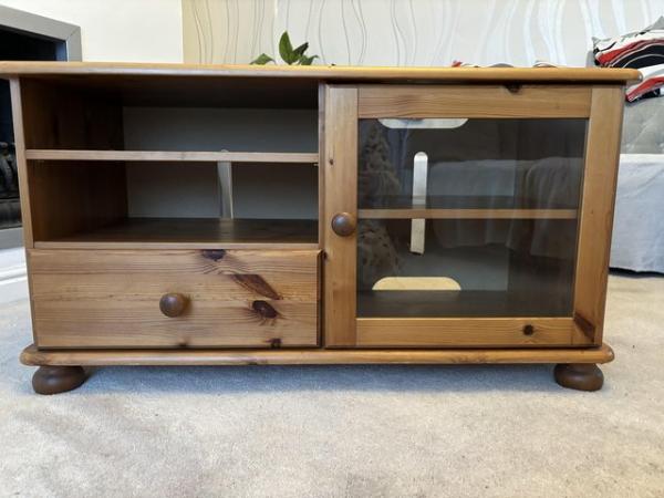 Image 3 of Solid Wood Pine TV Unit
