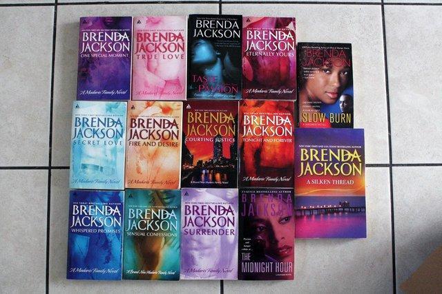 Preview of the first image of 14 Brenda Jackson paperback books,From a non smoker & pet fr.