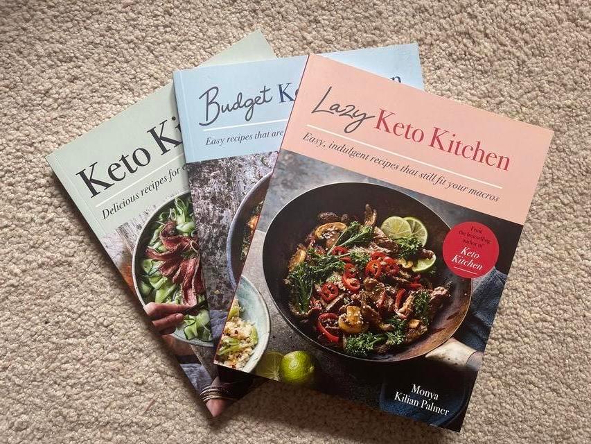 Preview of the first image of Keto Kitchen Bundle (x3 Books) - £14.99 each or £40 for all.