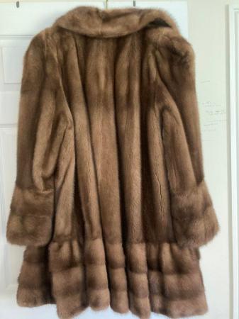 Image 1 of Real mink fur coat made in Italy