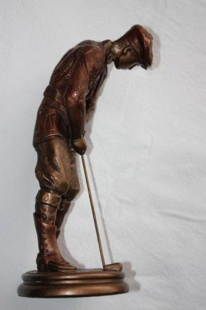 Image 2 of Golf Statue / Trophy - approx 8" tall