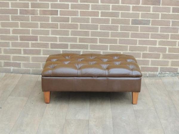 Image 2 of Marks and Spencer Chesterfield Ottoman (Delivery)