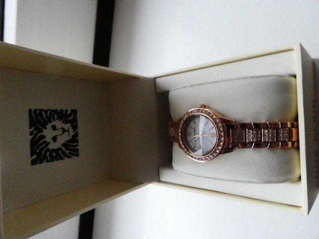 Preview of the first image of Brand new Ladies ANN KLEIN Watch Boxed.