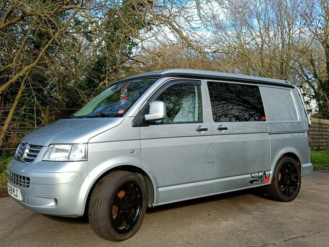 Preview of the first image of VW campervan T5 Quicksilver.
